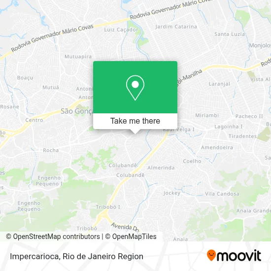 Impercarioca map