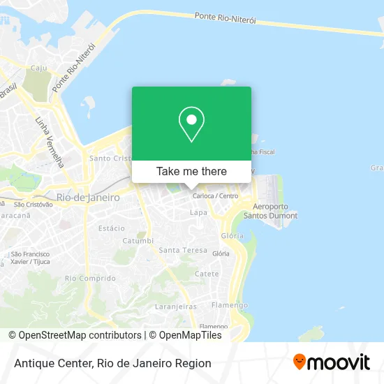 Antique Center map