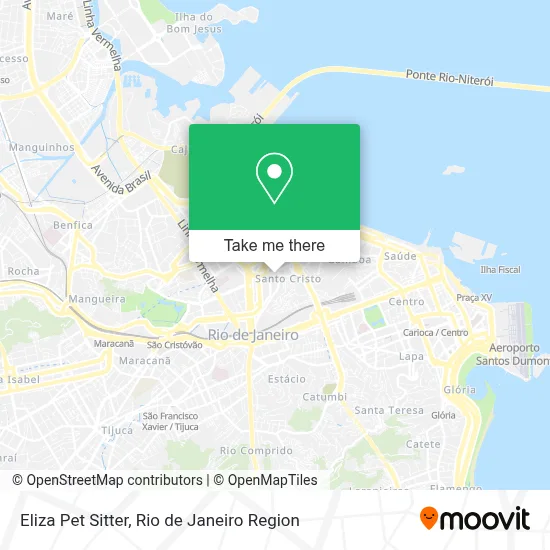 Eliza Pet Sitter map