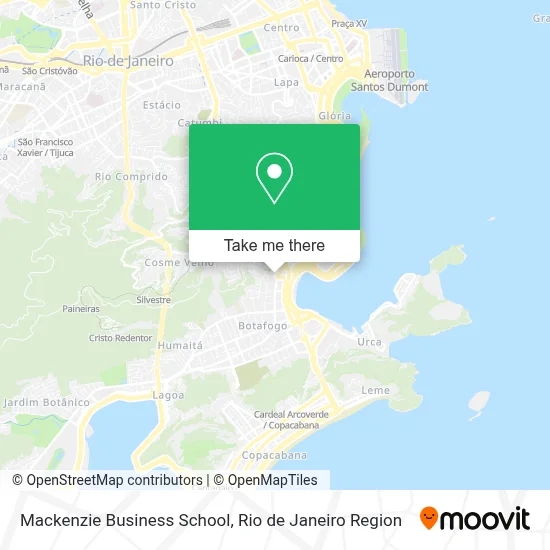 Mackenzie Business School map