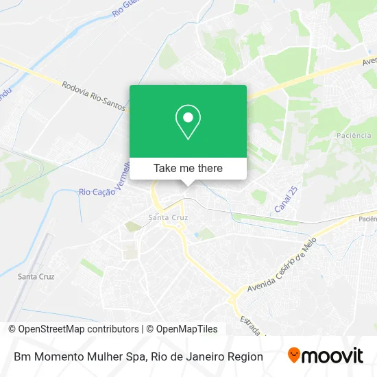 Bm Momento Mulher Spa map