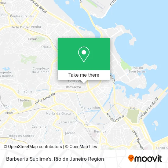 Barbearia Sublime's map