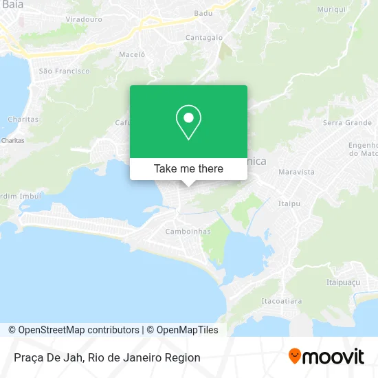 Praça De Jah map
