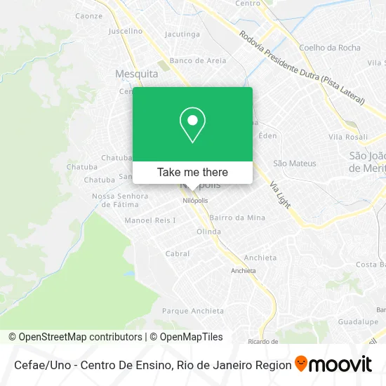 Cefae/Uno - Centro De Ensino map