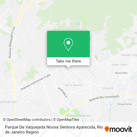 Parque De Vaquejada Nossa Senhora Aparecida map