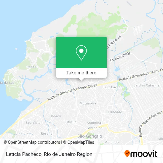 Letícia Pacheco map