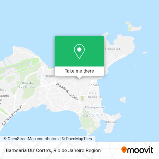 Barbearia Du' Corte's map