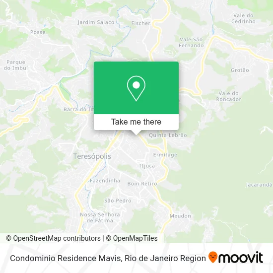 Condominio Residence Mavis map
