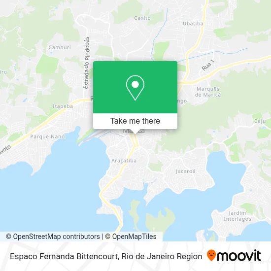 Espaco Fernanda Bittencourt map