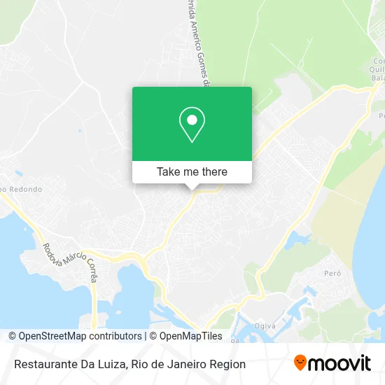 Restaurante  Da Luiza map