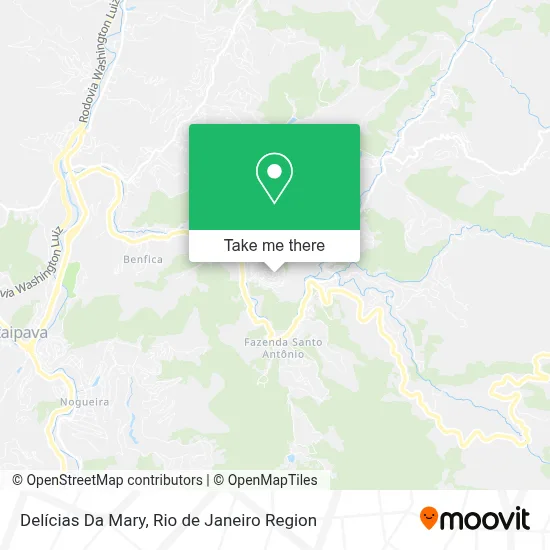 Delícias Da Mary map
