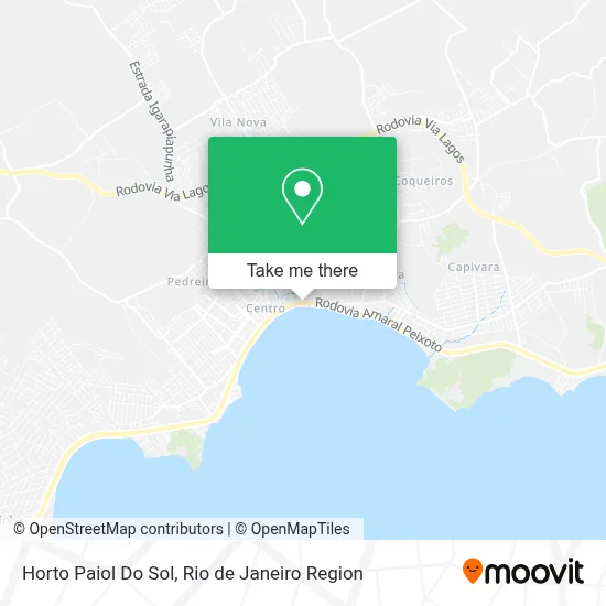 Horto Paiol Do Sol map