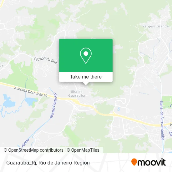 Guaratiba_Rj map