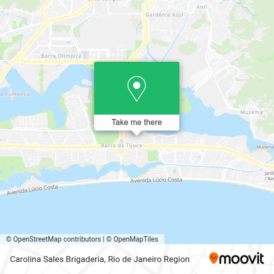 Carolina Sales Brigaderia map