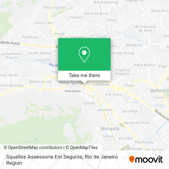 Squallos Assessoria Em Seguros map