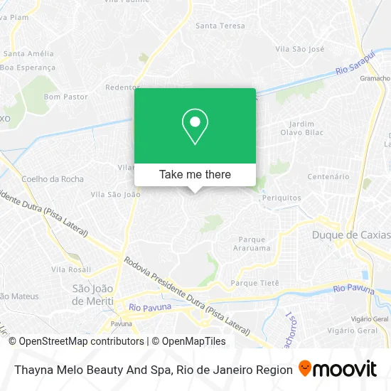 Thayna Melo Beauty And Spa map