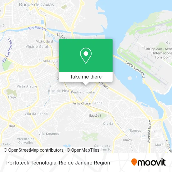 Portoteck Tecnologia map