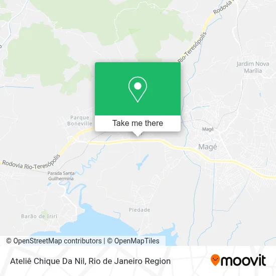 Ateliê Chique Da Nil map