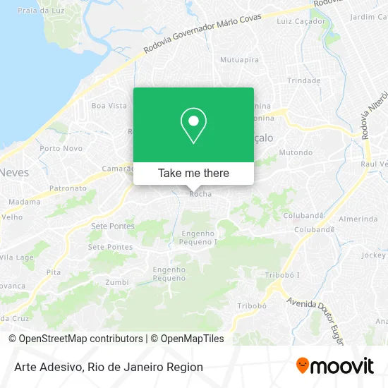 Arte Adesivo map