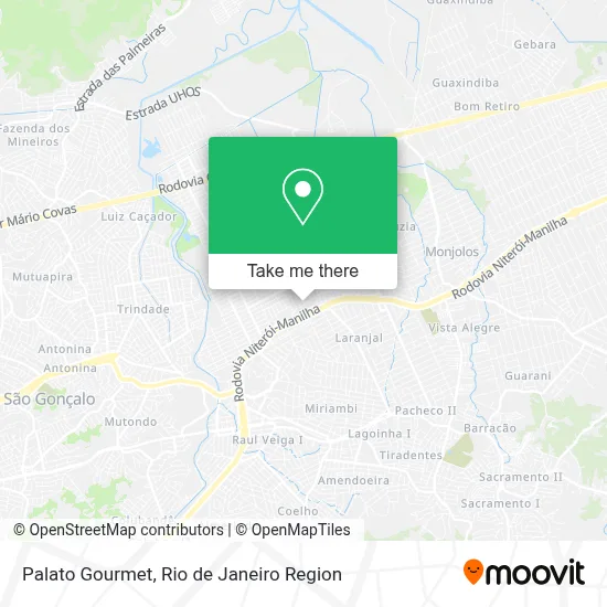 Palato Gourmet map