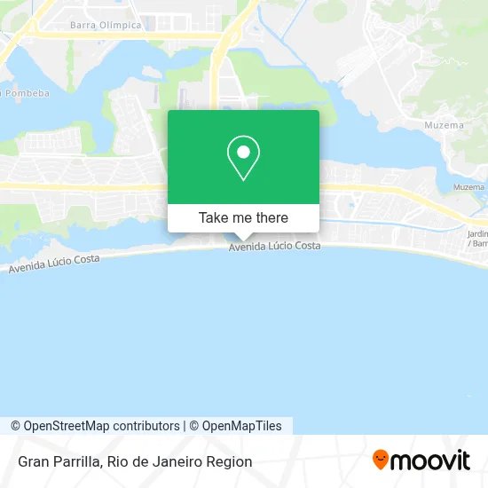 Gran Parrilla map
