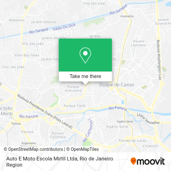 Auto E Moto Escola Mirtil Ltda map
