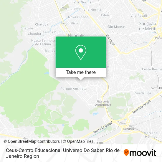 Ceus-Centro Educacional Universo Do Saber map