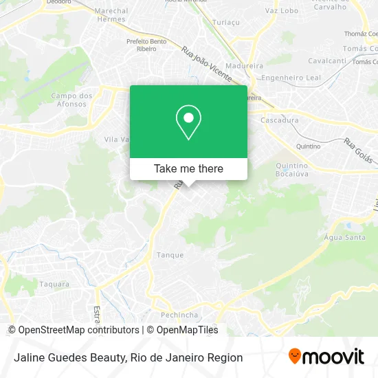 Jaline Guedes Beauty map