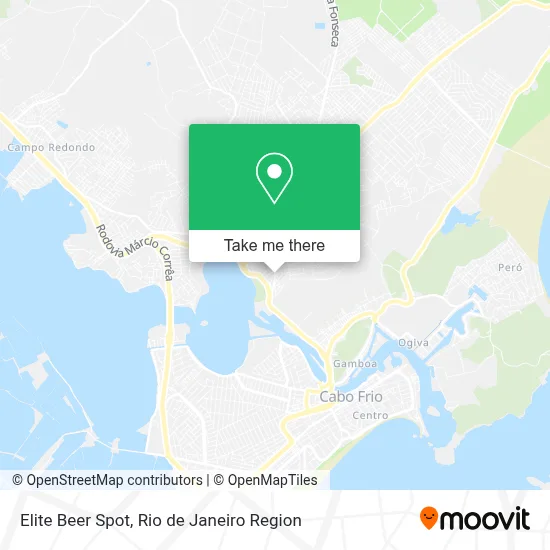 Elite Beer Spot map