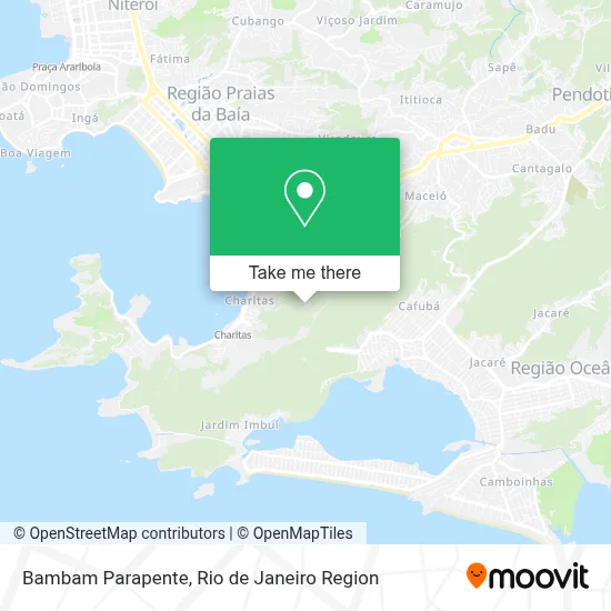 Bambam Parapente map