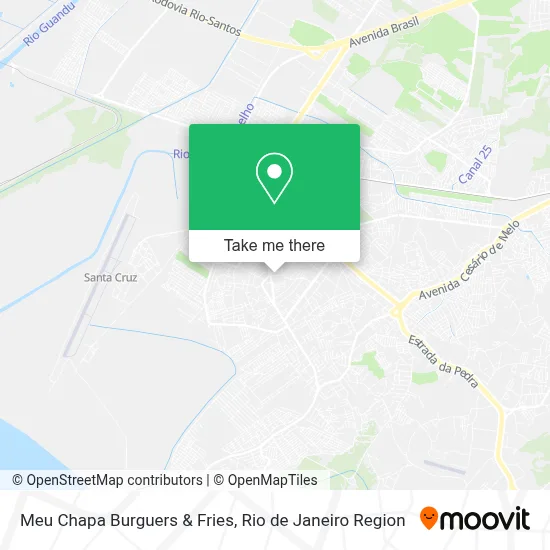Meu Chapa Burguers & Fries map