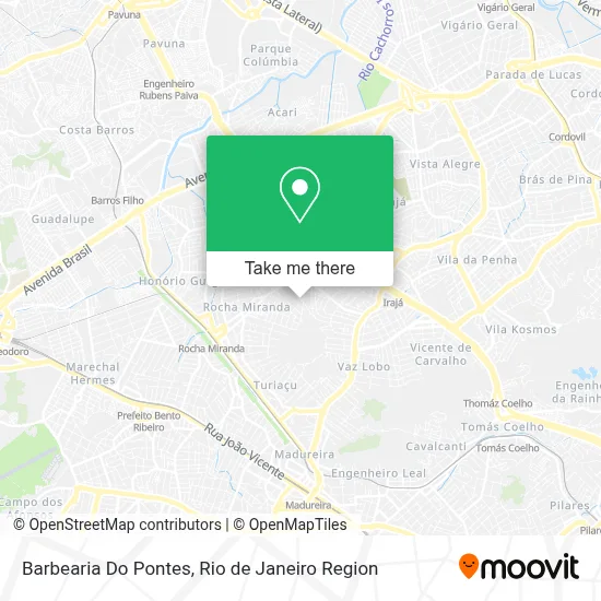 Barbearia Do Pontes map