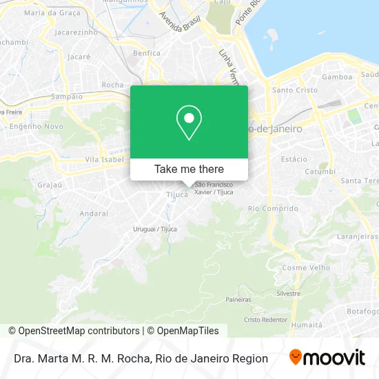 Dra. Marta M. R. M. Rocha map