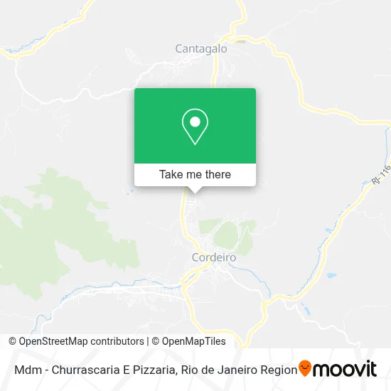 Mdm - Churrascaria E Pizzaria map