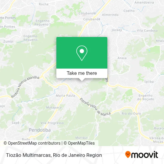 Tiozão Multimarcas map