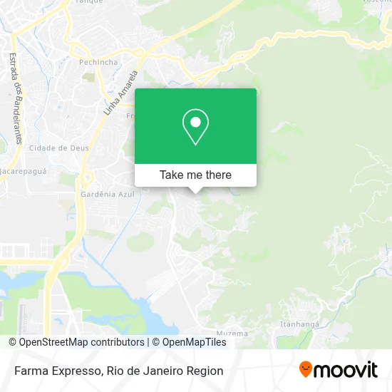 Farma Expresso map
