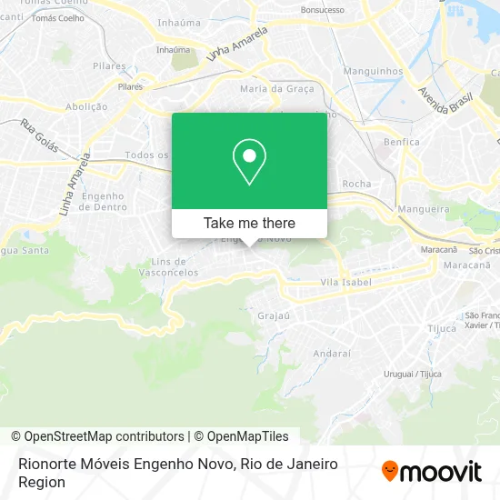 Rionorte Móveis Engenho Novo map