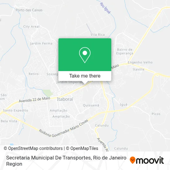 Secretaria Municipal De Transportes map