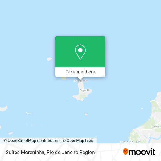 Suítes Moreninha map