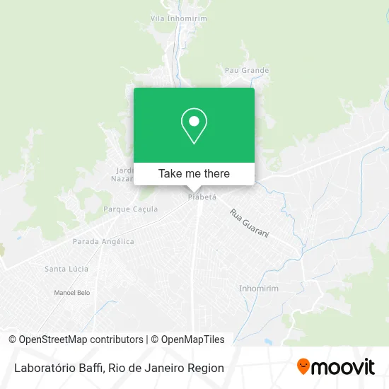 Laboratório Baffi map