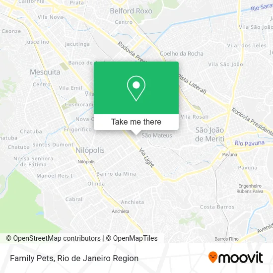 Family Pets map