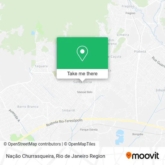 Nação Churrasqueira map