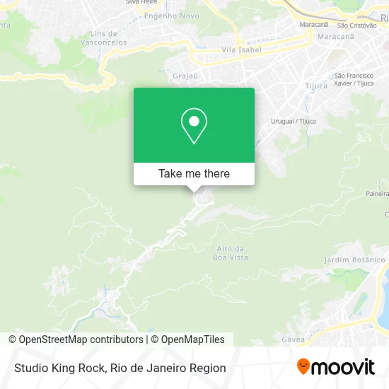 Studio King Rock map