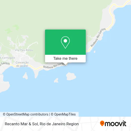 Recanto Mar & Sol map