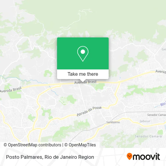 Posto Palmares map