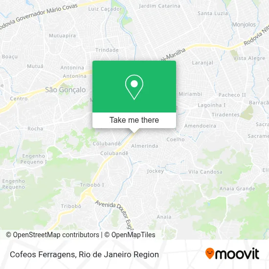 Cofeos Ferragens map