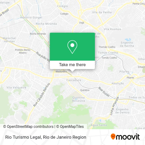 Rio Turismo Legal map