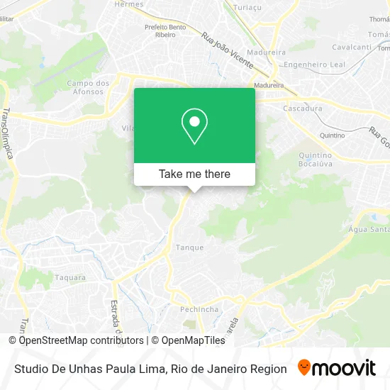 Studio De Unhas Paula Lima map