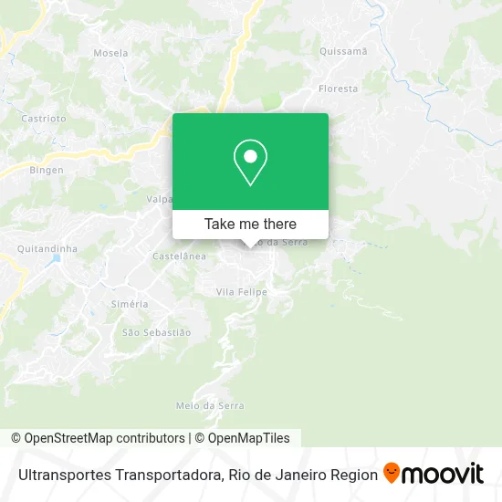 Ultransportes Transportadora map