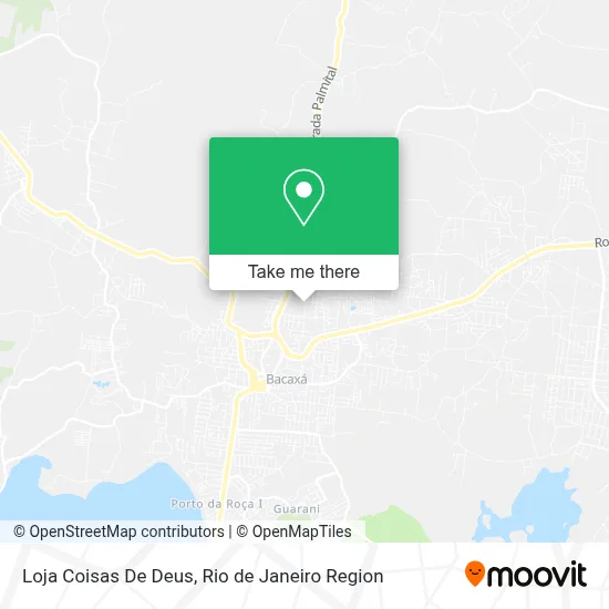 Loja Coisas De Deus map